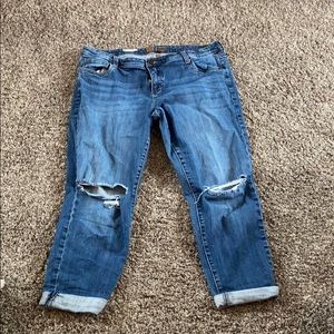 KUT Jeans 16w w ripped knees